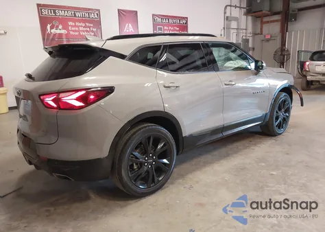 2021 Chevrolet Blazer Fwd Rs из США, поврежденный, VIN 3GNKBERSXMS511225